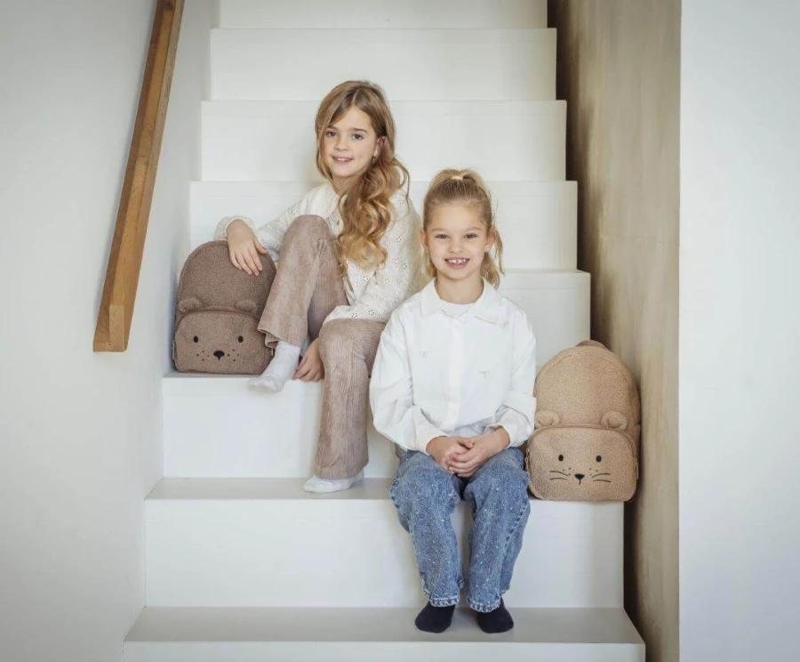 Plecak dla dzieci Comfort Friends Mouse beige / KIDZROOM