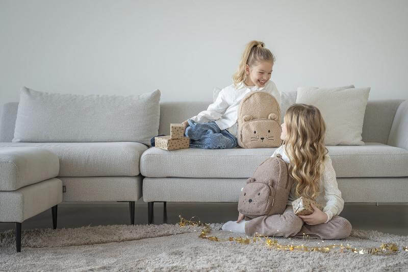 Plecak dla dzieci Comfort Friends Mouse beige / KIDZROOM