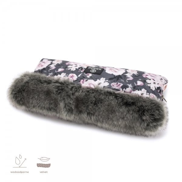 Mufka do wózka NIGHT FLOWERS / Makaszka