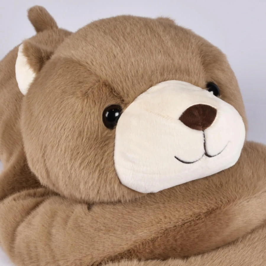 Pluszowy obciążeniowy miś Podcoll Histoire d'Ours - jasny brązowy / Doudou et Compagnie