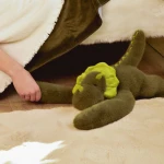 Pluszowy obciążeniowy dinozaur Podcoll Histoire d'Ours - ciemny zielony / Histoire d'Ours
