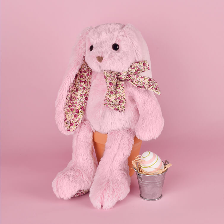 Pluszowy królik Histoire d'Ours, 40 cm - różowy / Histoire d’Ours