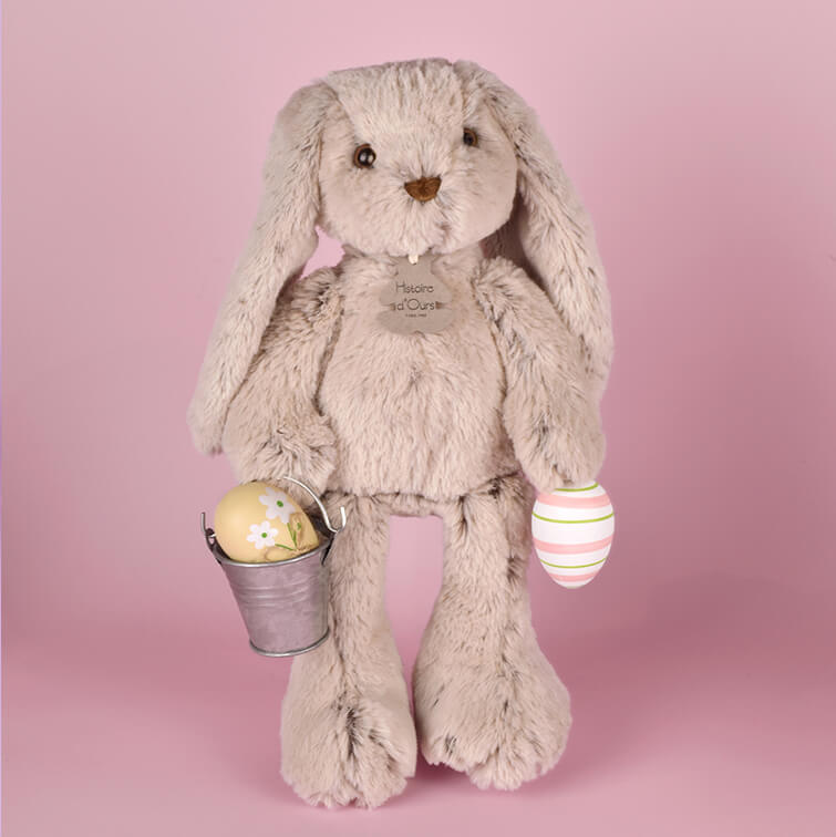 Pluszowy królik Histoire d'Ours, 40 cm - beżowy / Histoire d’Ours