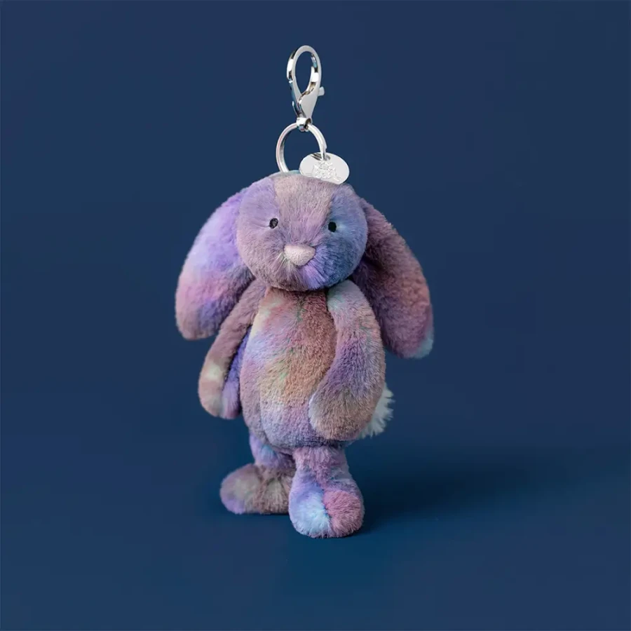 Breloczek Króliczek LUX Galaktyczna Mgła 18 cm / Jellycat