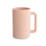 Silikonowy kubek do spłukiwania głowy Blush / Mushie