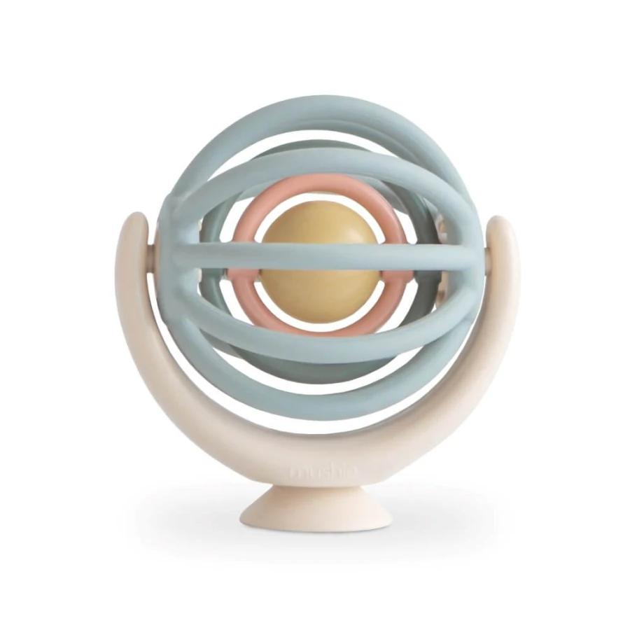 Zabawka z przyssawką dla niemowlaka Spinner 3D Ball / Mushie