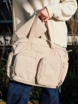 Torba do wózka + mała torebka Mellow Beige / Childhome