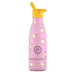 Butelka termiczna Kids Triple cool - SPRT & Pink Scoop, 350 ml / Cool Bottles