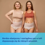 Oddychające i ultrachłonne jednorazowe majtki 2w1 z podkładem poporodowym, 5szt. / Canpol babies
