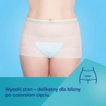 Wielorazowe majtki poporodowe, siateczkowe, białe 2szt. / Canpol babies