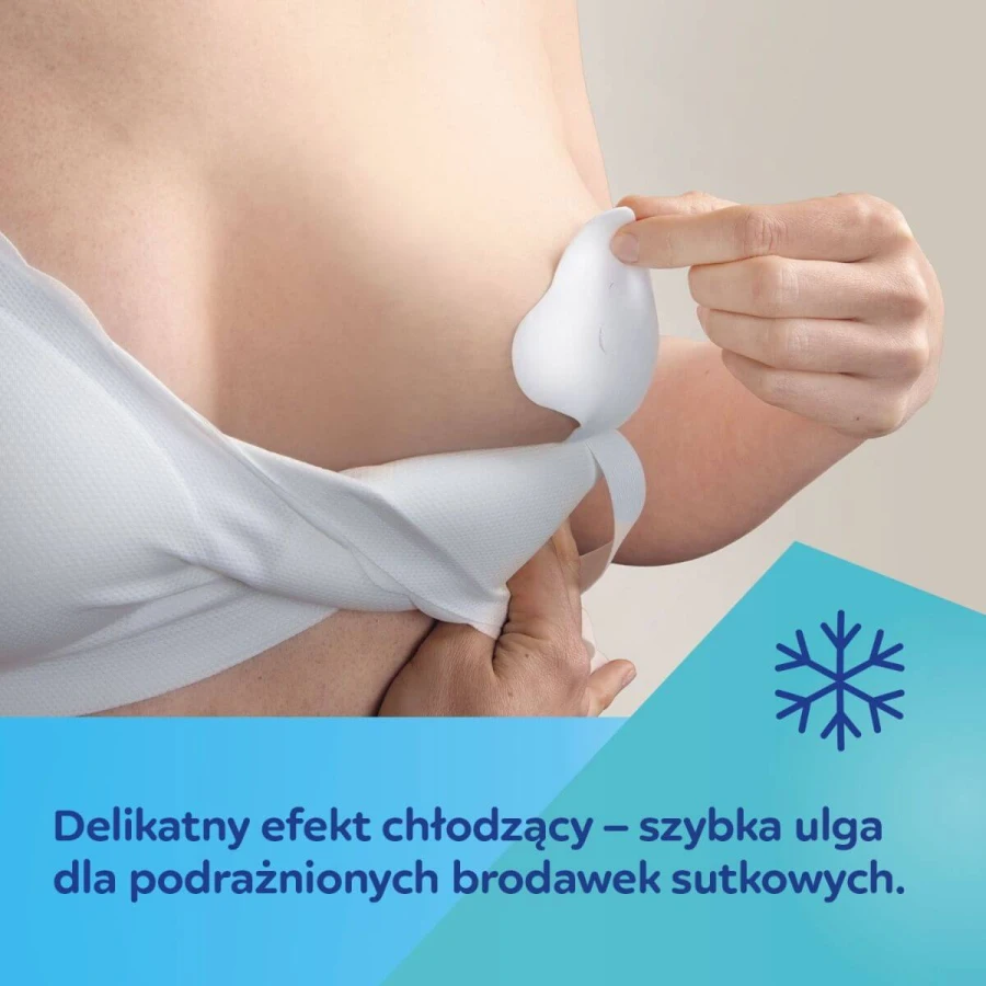 Kojące wkładki hydrożelowe na piersi z lanoliną 8 szt.​ / Canpol babies
