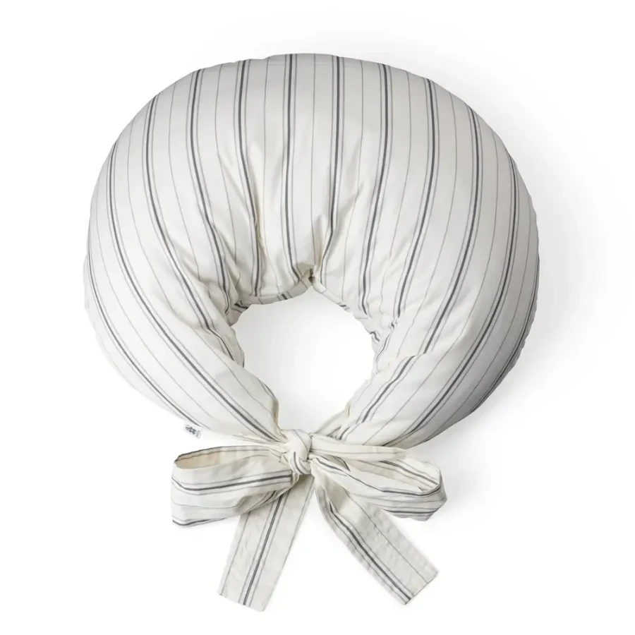 Poduszka do karmienia - Cream stripe / Sebra