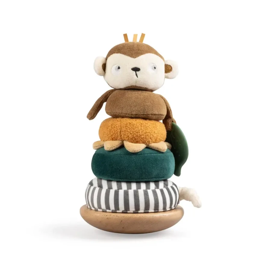 Miękka piramida sensoryczna - Maci the monkey / Sebra