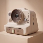 Aparat z drukarką dla dzieci KidSnap™ - Beige / Kidinex