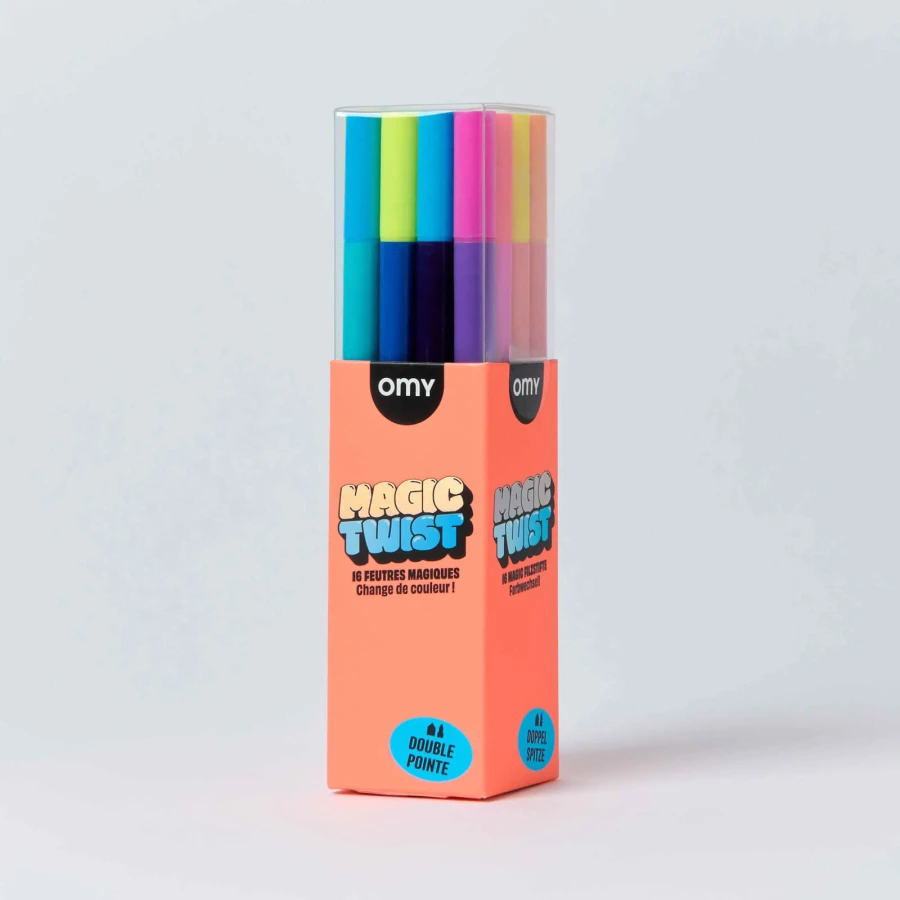 Magiczne flamastry Magic Twist 16szt. / OMY