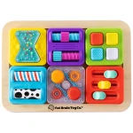 Sensoryczny Kwadrat. PlayTab. Wałeczki / Fat Brain Toys