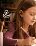 GOAT Earbuds Paintcrush słuchawki bezprzewodowe z etui i wisiorkiem / Kiddoboo