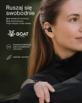 GOAT Earbuds Graffiti słuchawki bezprzewodowe z etui i wisiorkiem / Kiddoboo