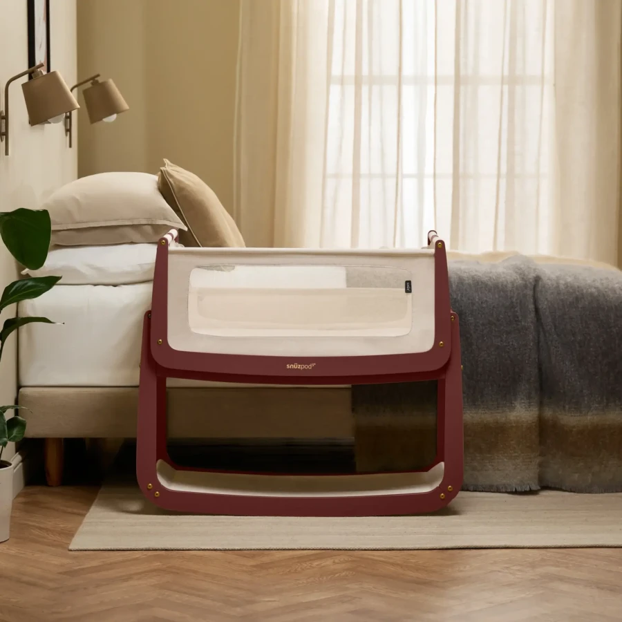 Wielofunkcyjne łóżeczko dostawne SnuzPod5 - Rouge / Snuz