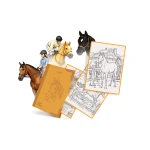 Wkłady uzupełniające REFIL KIDYDRAW-PAD 8+ - Horses / Kidywolf