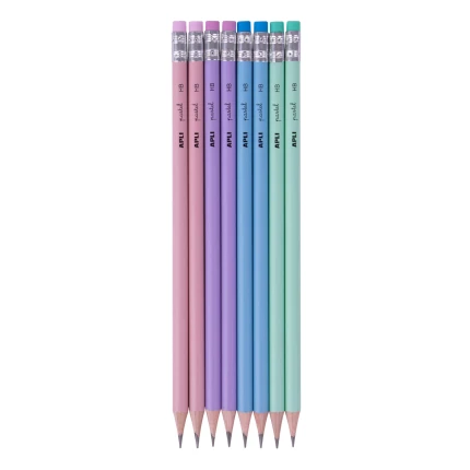 Zestaw ołówków z gumką Nordik Collection, 8szt. / Apli Kids