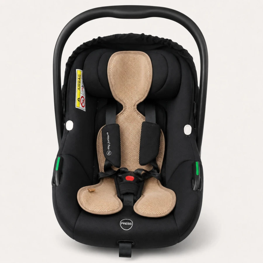Oddychająca wkładka do fotelika Air Baby 0-13 kg - beige / Zaffiro