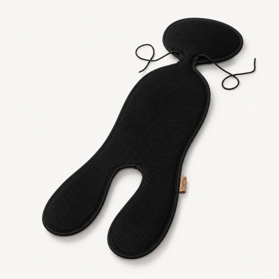 Oddychająca wkładka do fotelika Air Baby 0-13 kg - black / Zaffiro