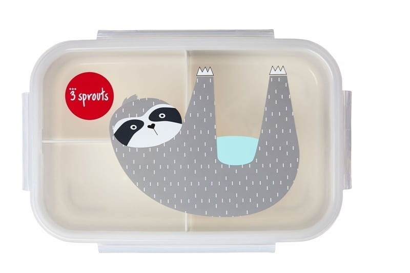 Lunchbox Bento Leniwiec Grey / 3 Sprouts