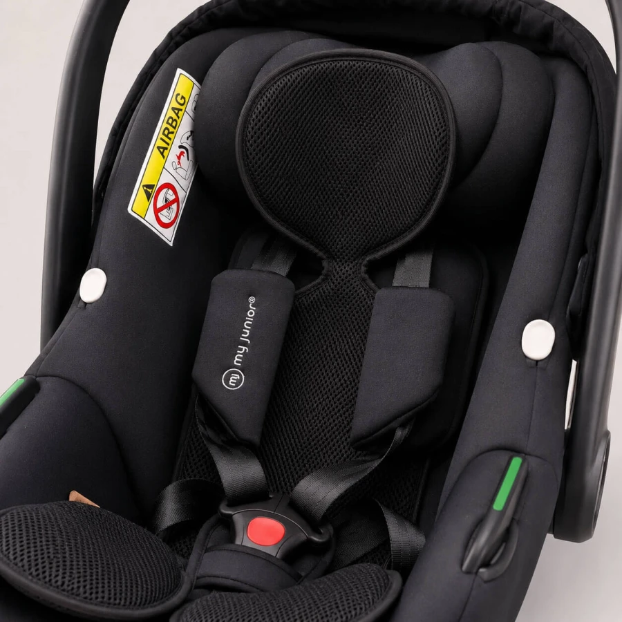 Oddychająca wkładka do fotelika Air Baby 0-13 kg - black / Zaffiro