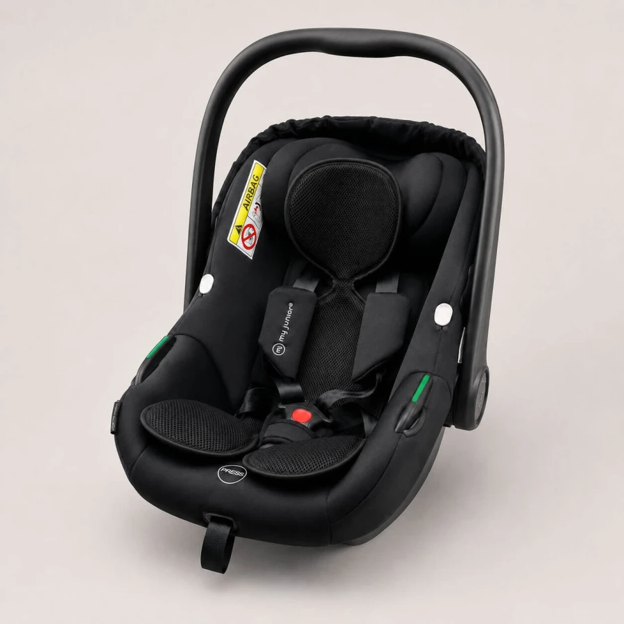 Oddychająca wkładka do fotelika Air Baby 0-13 kg - black / Zaffiro