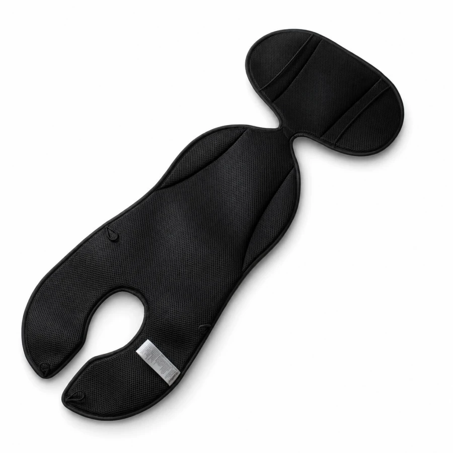 Oddychająca wkładka do fotelika Air Kid 9-18 kg - black / Zaffiro