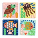 Kolorowanie masą plastyczną - OCEAN / Djeco