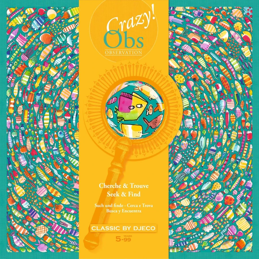 CRAZY OBS - Gra szukaj i znajdź - RYBKI / Djeco