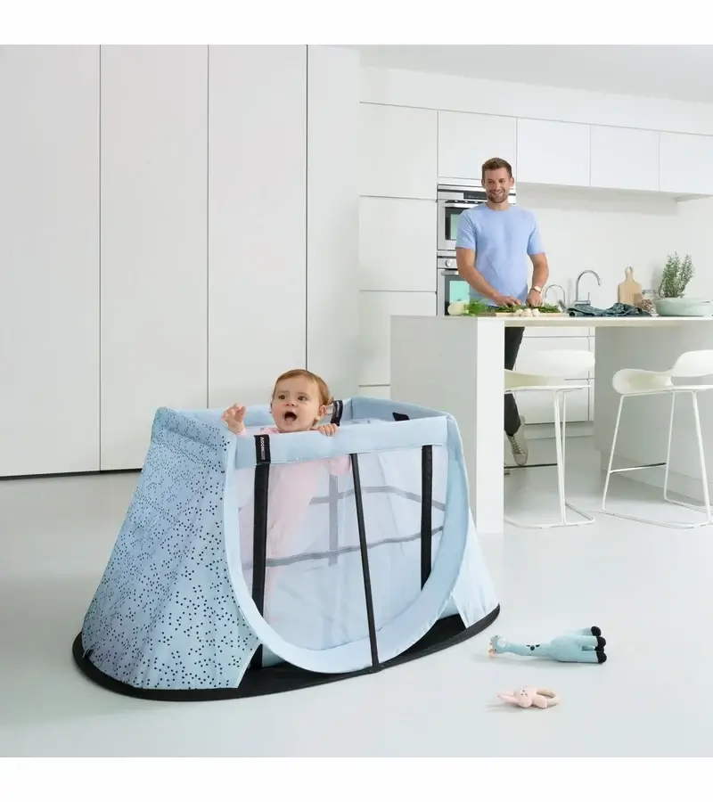Łóżeczko turystyczne Instant Travel Cot - Blue Mountain / AeroMoov