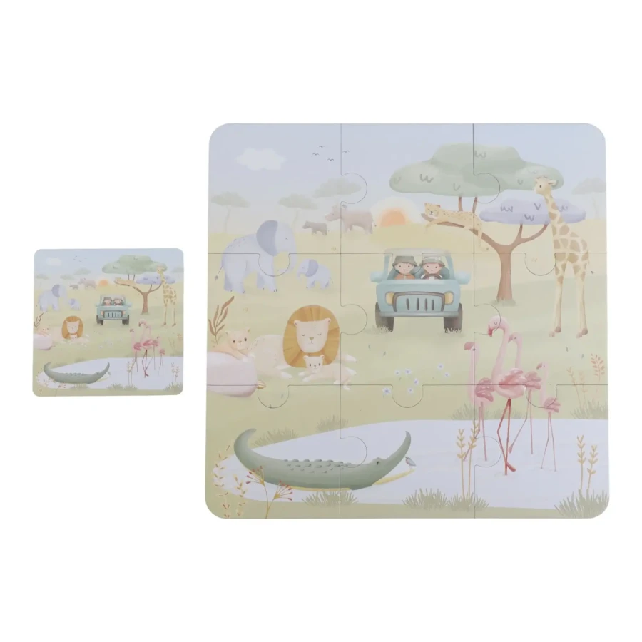 Puzzle XL Safari Friends FSC / Little Dutch