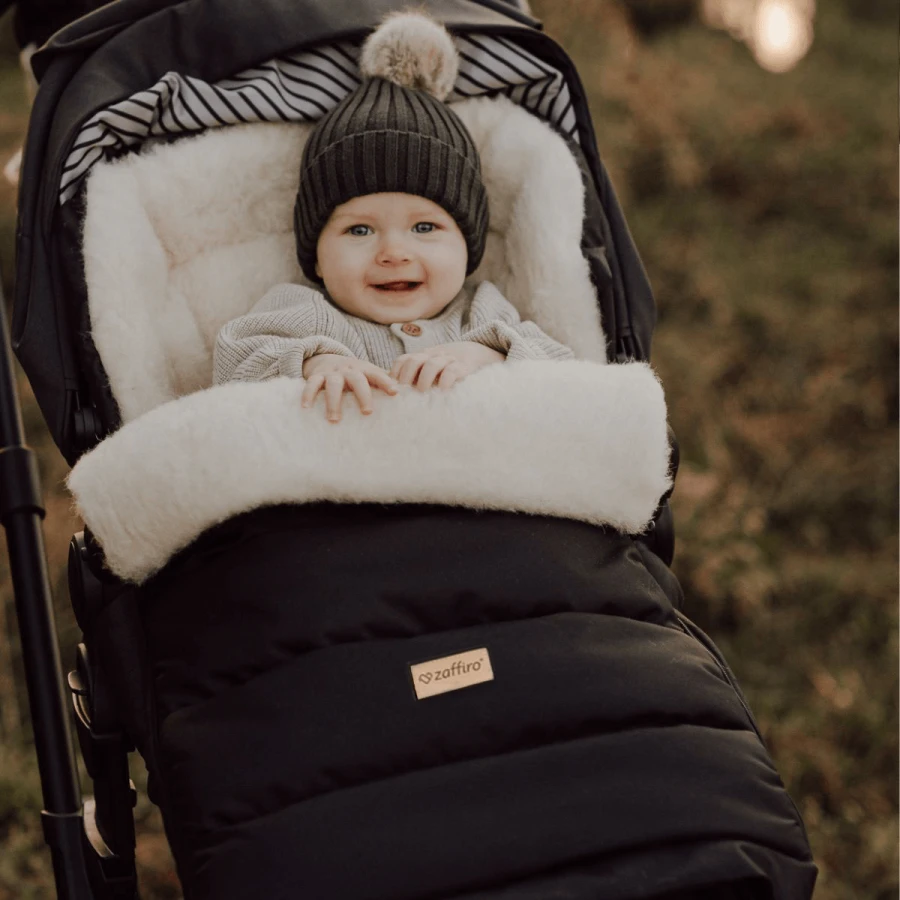 Regulowany śpiwór iGrow Aspen 0-36m black / Zaffiro