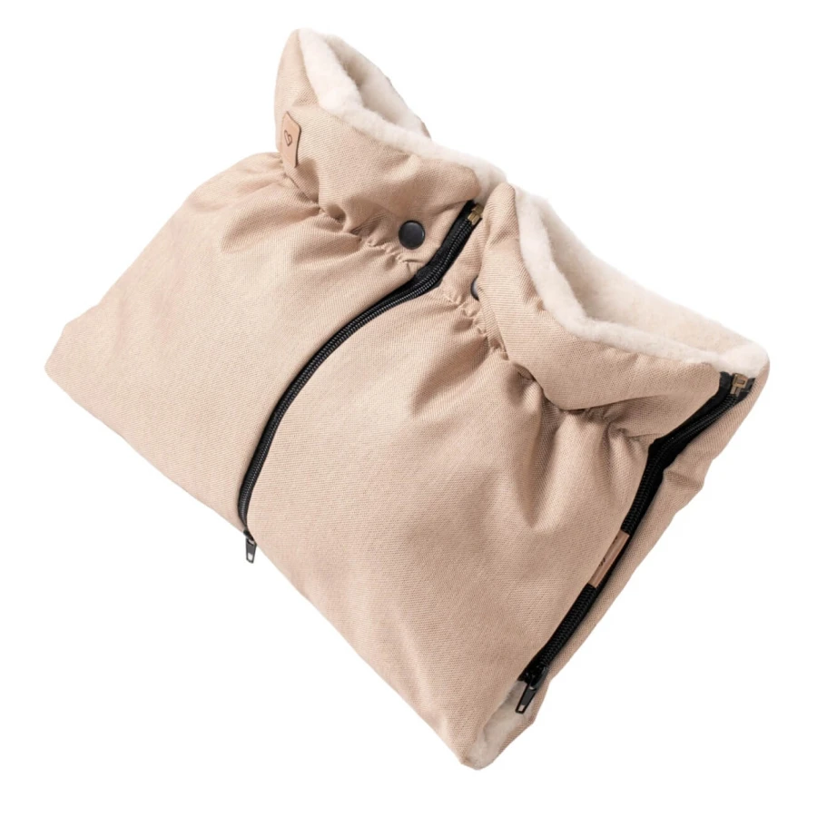 Mufka do wózka Scandi - beige / Zaffiro