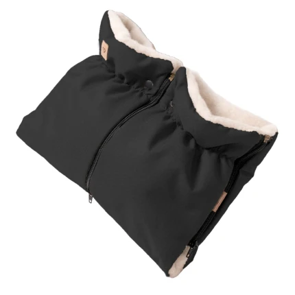 Mufka do wózka Scandi - black / Zaffiro