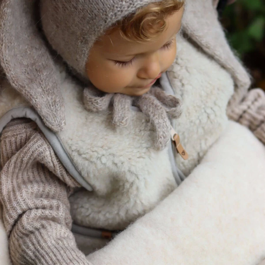 Regulowany śpiwór iGrow Scandi 0-36m beige / Zaffiro