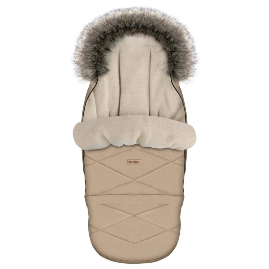 Regulowany śpiwór z torbą GrowUP Scandi 0-36m beige / Zaffiro