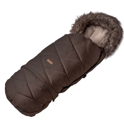 Regulowany śpiwór z torbą GrowUP Scandi 0-36m brown / Zaffiro