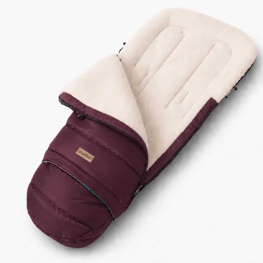 Regulowany śpiwór iGrow Aspen 0-36m burgundy / Zaffiro