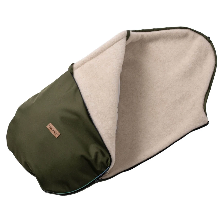 Śpiworek wełniany Mini Scandi 0-12m khaki / Zaffiro