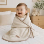 Otulacz wełniany Sierra Light 0-12m - beige / Zaffiro