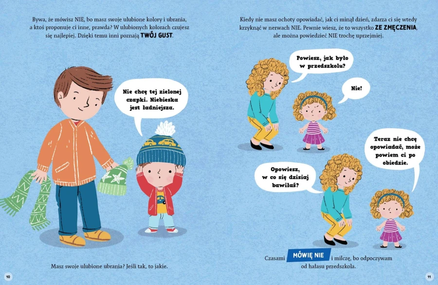 Mówię NIE! Porozmawiaj ze mną / Wydawnictwo Zielona Sowa
