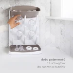 Suszarka stojąca na butelki i smoczki Taupe / Ubbi