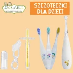 Szczoteczka do zębów dla dzieci - żółta, 12m+ / Jack N'Jill