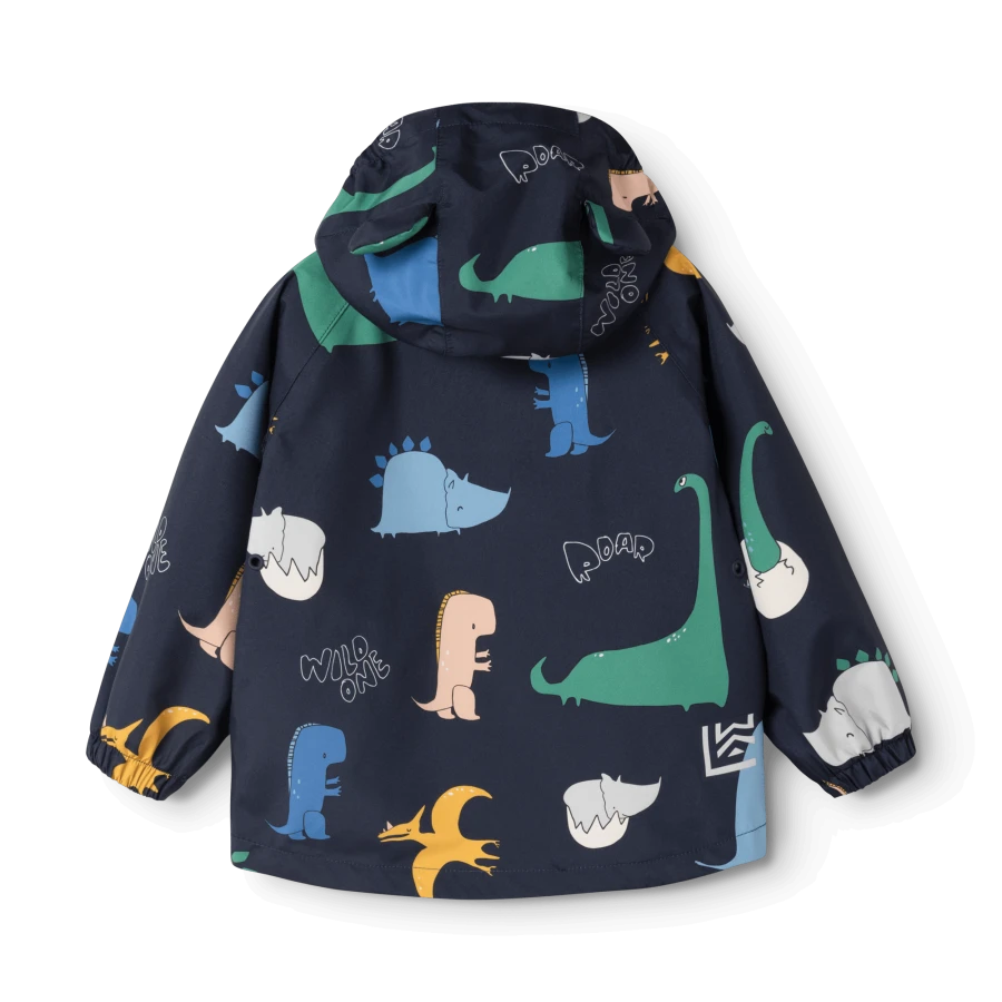 Komplet przeciwdeszczowy Manu - Dino roar, Classic navy / Liewood