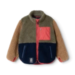 Polarowa kurtka Nolan - Army brown multi mix / Liewood