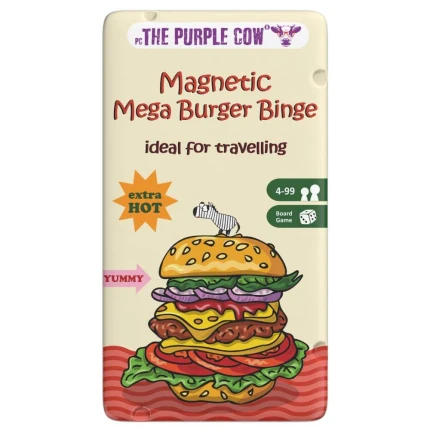 Podróżna gra magnetyczna - Mega burgerowa uczta / The Purple Cow